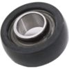 Insert bearing with rubber liner Spherical Outer Ring Eccentric Locking Collar RABR 1/2